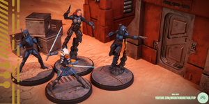 Skirmish Mats battlemats for Star Wars: Shatterpoint by Atomic Mass Games