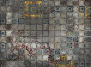 Skirmish Mats Industrial Zone mat for Necromunda, Kill Team, Warhammer, and more!